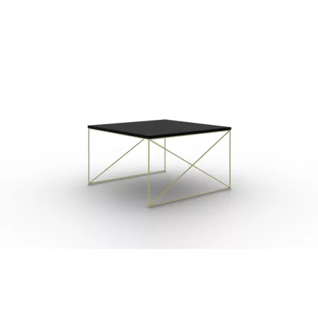 Nelia dohányzóasztal, Arany, Fekete