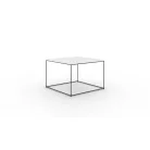 Kávéasztal Roni, Fekete, Fehér