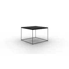 Kávéasztal Roni, Fekete, Fekete