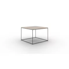 Kávéasztal Roni, Fekete, Sonoma