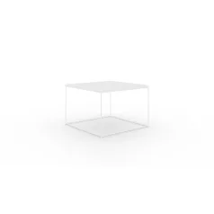 Kávéasztal Roni, Fehér, Fehér