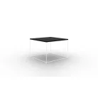 Kávéasztal Roni, Fehér, Fekete