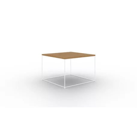 Kávéasztal Roni, Fehér, Lancelot tölgy