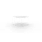 Kávéasztal Roni, Fehér, Fehér fényes