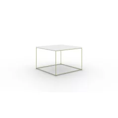 Kávéasztal Roni, Arany, Fehér fényes