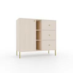 Tili 1D 3S 3P Komód, Homokbézs, Homokbézs