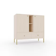 Tili 2D 2S 2P Komód, Homokbézs, Homokbézs