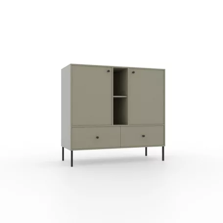 Tili 2D 2S 2P Komód, Eukaliptusz, Eukaliptusz