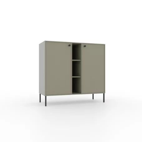 Tili 2D 3P Komód, Eukaliptusz, Eukaliptusz