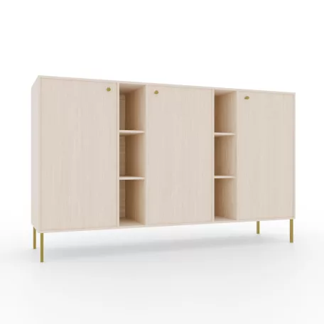 Tili 3D 6P Komód, Homokbézs, Homokbézs