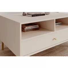 Tili Dohányzóasztal, Homokbézs, Homokbézs