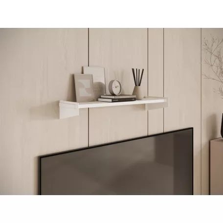 Ivi polc, Fehér, Fehér Matt