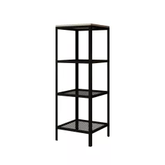 Reli polc, Fekete, Fehér Matt