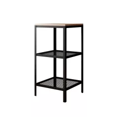 Rolin polc, Fekete, Sonoma