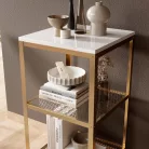 Rolin polc, Arany, Fehér fényes