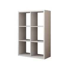 Cleo könyvespolc, Fehér, Fehér