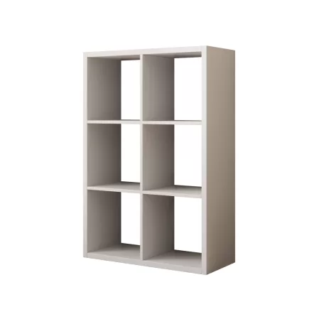 Cleo könyvespolc, Fehér, Fehér