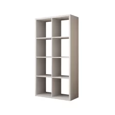 Cleo könyvespolc, Fehér, Fehér