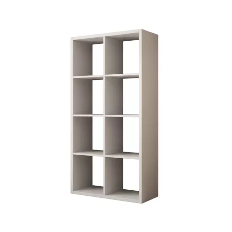 Cleo könyvespolc, Fehér, Fehér