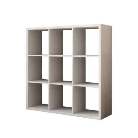 Cleo könyvespolc, Fehér, Fehér