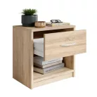 PEPE éjjeliszekrény sonoma színben