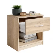 PEPE éjjeliszekrény sonoma színben