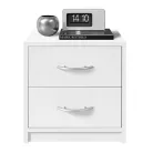 PEPE II éjjeliszekrény fehér színben