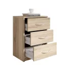 PEPE III éjjeliszekrény sonoma színben