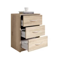 PEPE III éjjeliszekrény sonoma színben