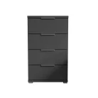 Smilla éjjeliszekrény 4SK grafit színben