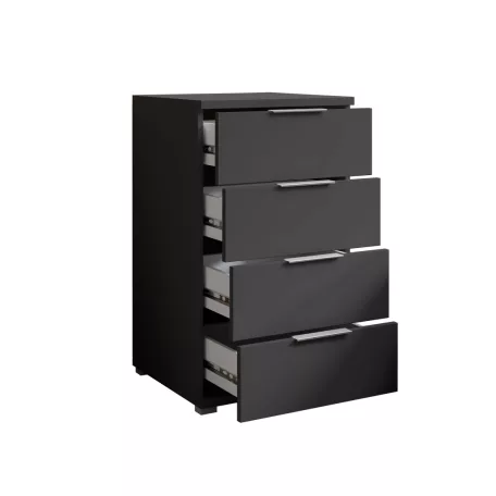 Smilla éjjeliszekrény 4SK grafit színben