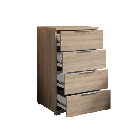 Smilla éjjeliszekrény 4SK sonoma színben