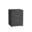 Smilla éjjeliszekrény 3SK grafit színben