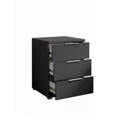 Smilla éjjeliszekrény 3SK grafit színben