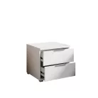 Smilla éjjeliszekrény 2SK fehér színben