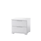 Smilla éjjeliszekrény 2SK fehér színben
