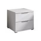 Smilla éjjeliszekrény 2SK fehér színben