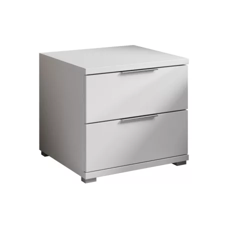 Smilla éjjeliszekrény 2SK fehér színben