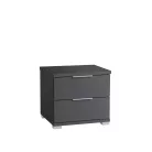 Smilla éjjeliszekrény 2SK grafit színben