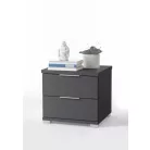 Smilla éjjeliszekrény 2SK grafit színben