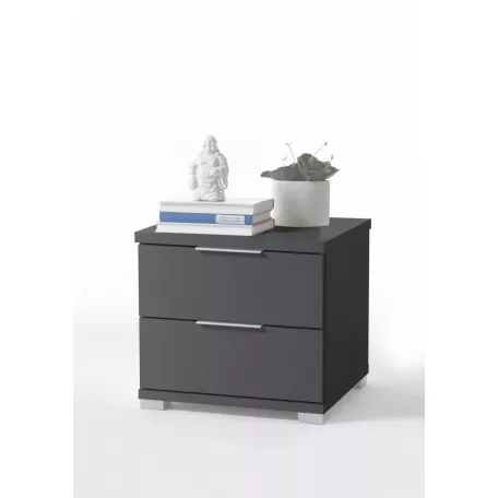 Smilla éjjeliszekrény 2SK grafit színben