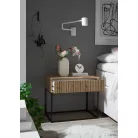 MARLE II. éjjeliszekrény artisan tölgy színben 60 cm