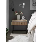 MARLE II. éjjeliszekrény artisan tölgy színben 60 cm