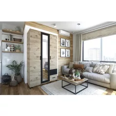 Nápoly gardróbszekrény 120cm