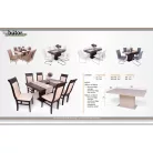 Flóra bővíthető asztal 160cm