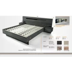 André ágykeret, ágyráccsal 160cm