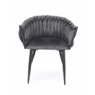 DELUXE szék grafit színben