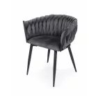 DELUXE szék grafit színben