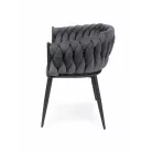 DELUXE szék grafit színben