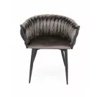 DELUXE szék barna színben